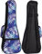 SHANNA Bunte Ukulele Tasche 26 Zoll Gigitasche Gigbag, Ukulelenhülle mit Verstellbarem Schultergurt und Bequemem Tragegriff, Dicke Polsterung und Verstärkter Reißverschluss, Blätter