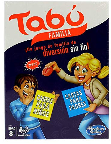Hasbro Gaming- Taboo Familia Juego de Mesa, Multicolor (E4941105)