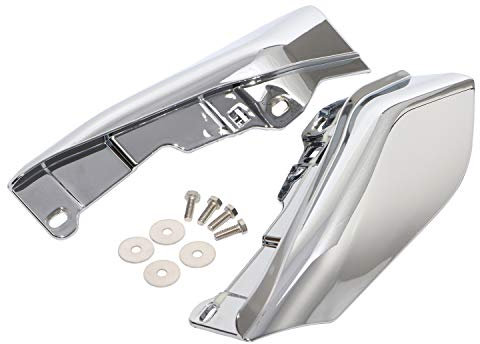 Deflettore d’aria a telaio intermedio per deviare il calore, cromato, per Harley Street Glide Road, Glide Electra, Glide Road King 2009-2016