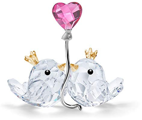 Swarovski Love Birds Cœur Rose