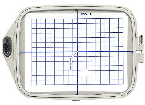 Sew Tech Stickrahmen B für Janome MC 350E 300E 9500 9700 10000 10001 Memory Craft Bernina DECO330 340 Elna 820 8200 8300 8600 usw., Näh- und Stickmaschine Reifen