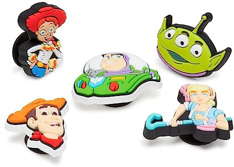 Crocs Unisex-Erwachsene 5-Pack Disney Shoe Charms | Jibbitz for Schuhanhänger, Toy Story