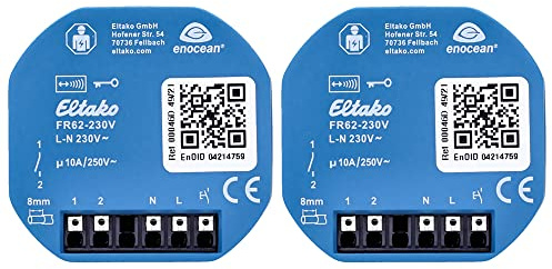 Eltako Funk-Relaisaktor 30100540 FR62-230V mit EnOcean Funksystem 2 Stück