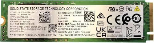 CL1 CL1-8D256-HP PCIe Gen3 x4 M.2 NVMe 2280 SSD 80 mm pour Thinkpad Probook Latitude elitebook ideapad inspiron Pavilion Disque SSD interne (OEM) 256 Go