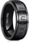 King Will Black Norse Viking Spinner Ring Stainless Steel Norse Scandinavian Viking Runes High Polished Anxiety Rings Fidget Rotatable Band Rings for Men Women 9.5