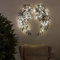 Wanddeko Metall Engelsflügel, Engelsflügel Wandkunst mit/Ohne LED-Licht, Wandskulptur Modern Wanddekoration Metall für Wohnzimmer Schlafzimmer Arbeitszimmer Garten Hof Büros Dekoration