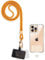 SENLLY Universel Cordon de Téléphone avec Patch Ultra Fin, Original Minimaliste Design Portable Smartphone Cou Lanière