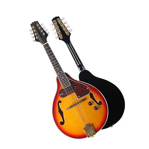 Maple Electric Box Mandolin 8-string Electro-acoustic Mandolin National Musical Instrument Mandolin for Adult