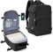 SZLX Sac à Dos Voyage Cabine Avion 40x20x25 pour Ryanair, Sac Bagage Cabine 45x36x20 Easyjet, Bagage à Main pour Femmes et Hommes,Sac Imperméable pour L'école de Travail de Randonnée Noir