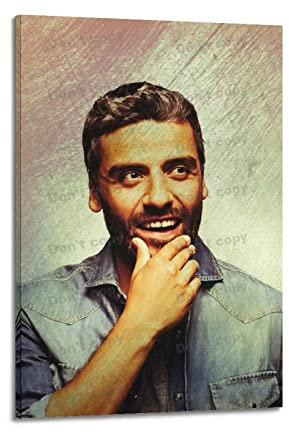 TeDe Oscar Isaac Art Wohnzimmer Schlafzimmer Poster Gemälde Dekorative Malerei Druck Leinwand Wand 20 x 30 cm Rahmenstil