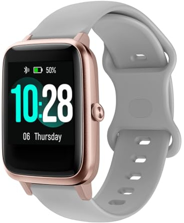 Tyogeephy Kompatibel mit ID 205U/ID 205S/ID 205L/ID 216, Weiches Silikon Sport Ersatz Armband für SW021/SW025/SW01/SW023/Uwatch 3/Uwatch Ufit/Uwatch GT Armband