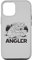 Hülle für iPhone 15 Angler Bär Fisch im Mund angeln fischen Winter Fischer