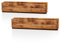 Hortico Set of 2 Wooden Garden Planters | Window Box | Rectangular Plant Pots Outdoor | Fully Assembled H15 L76 W23 cm, 24.5L, Made in the UK