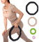 Leikefitness Weight Ring 2-in-1 Kettlebell & Dumbbell, cast Iron+PVC Coating, Yoga Exercise, Aerobics, Core Training, 4 in a Set (0.33LB + 5.5LB + 7.7LB + 9.9LB)