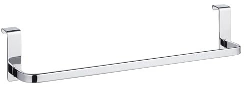 Seitlicher Handtuchhalter aus Edelstahl AISI304, verchromt, elegantes Zubehör für Badezimmermöbel