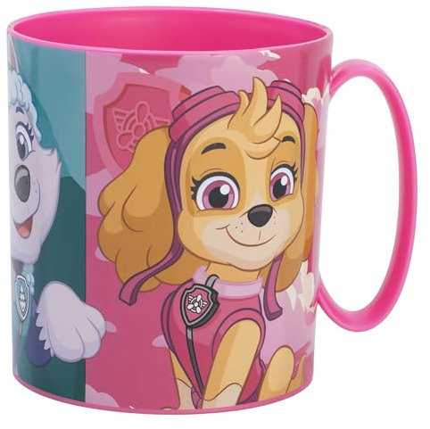 Paw Patrol Kinderbecher, wiederverwendbar, mikrowellengeeignet, 390 ml