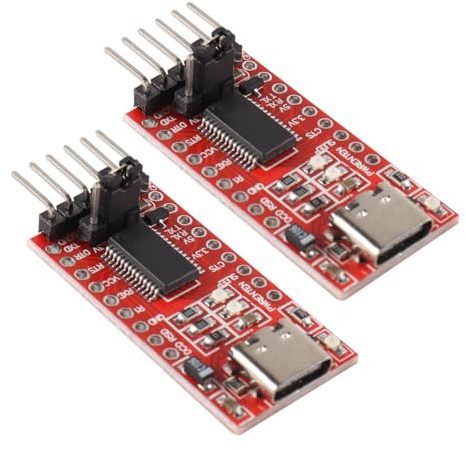 Nicear Módulo Adaptador Serie FT232RL FTDI USB 3,3 V 5,5 V a TTL para Arduino FT232 Pro Mini Tipo-C USB a TTL 232
