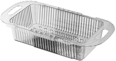 KIXZSAZ Easy to Clean Sink Strainer for Precision Straining Strainers and Colanders Collapsible Colander Over Sink Colander