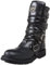 New Rock M 1473 S1 - Stivali da motociclista unisex adulto, Nero (Noir Itali Negro Nomada Negro Planin), 41 EU