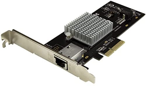 StarTech.com 1 Port 10G Ethernet PCI Express Netzwerkkarte - 10GbE NIC mit Intel X550-AT Chip - 10GBase-T / NBASE-T Compliant