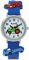 Pacific Time Jungen Uhr Traktor Trecker Bauernhof Glow in The Dark analog Quarz mit Silikonarmband blau 86833