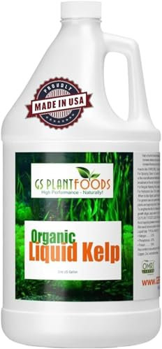 GS Plant Foods Flüssiger Kelp-organischer Meerespflanzendünger 1 Gallon