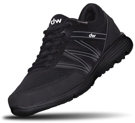Zapatillas Ortopédicas Anchos Hombre – Zapatos Estilo Deportivo para Diabéticas, Pies Anchos, Hallux e Hinchados – Interior Espacioso y Sin Costuras – dw Zapatos Anchos diawin