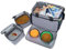wakytu Dog Travel Bag, Airline Approved Tote Organizer for Dogs Stores All Your Dog Accessories, Includes 2 Food Storage Containers, 2 Foldable Bowls(M)
