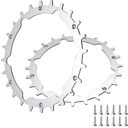 Roues de traction pour tondeuse robot Gardena Sileno City 250 Smart 300 400 600 500 Smart 500 Smart+ Life1000 avec 1 jeu de vis en acier inoxydable 212 mm