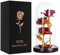 Qtuie Rose Flower Gifts for Women Birthday Gifts For Mum Forever Rose Present for Her Wife Grandma Girlfriend Eternal Roses in A Glass Dome Christmas Valentine's Mother's Day (3 Roses)