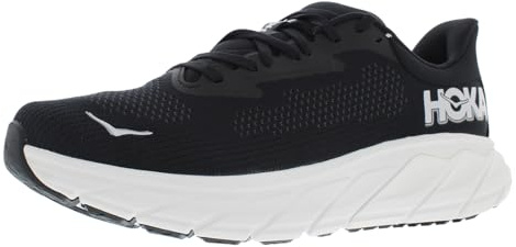 Hoka ONE ONE Herren Arahi 7 Wide Sneaker, Schwarz/Weiß, 46 EU