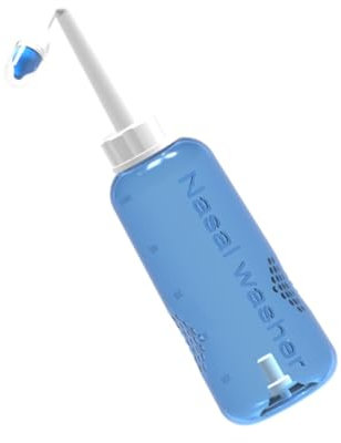 Housoutil Irrigatore Nasale Per Lavaggi Nasali Naso Per Adulti Antileak Due Beccucci Per Diverse Esigenze