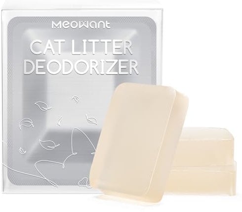 MeoWant Pet Odor Eliminator, Cat Toilet Odor Remover Effective Deodorant Automatic Cat Litter Box Odor Deodorant Gel for MW-SC01 Smart Cat Litter Tray (3Pcs) (MWSC01-CCH)