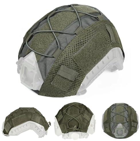 OD Green Tactical Fast Helmet Cover for Airsoft Combat Helmets MH/BJ/PJ Olive Drab Ranger