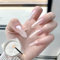 White Pearl Chrome Nail Powder - Shimmering Iridescent & Mirror Effect for Stunning DIY Nails Art - Pearl Nail Powder Create Clear Ice Gloss