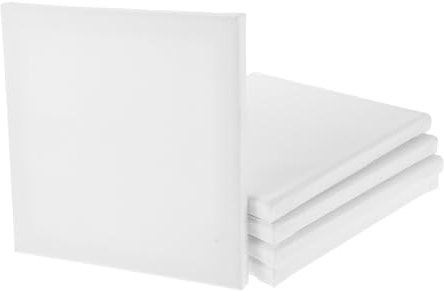 Artibetter 5stücke Malerleinen Für Ölmalerei Weiß Gerahmt Leinwand Aus Geeignet Für Anfänger Und Amateure Für Zeichenübungen Und Kunstwerke