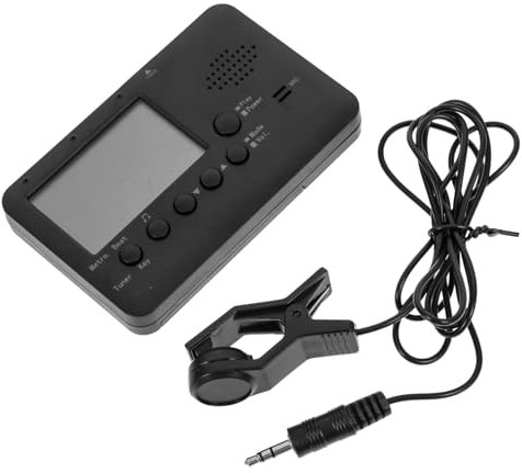 YARNOW Hochempfindliches Stimmgerät Für Blasinstrumente Mit Clip Elektronisches Tuning-tool Für Saxophon Flöte Trompete Tragbar Genau Vielseitig Kabellos Kompakt Für Musiker Und Musiklieb