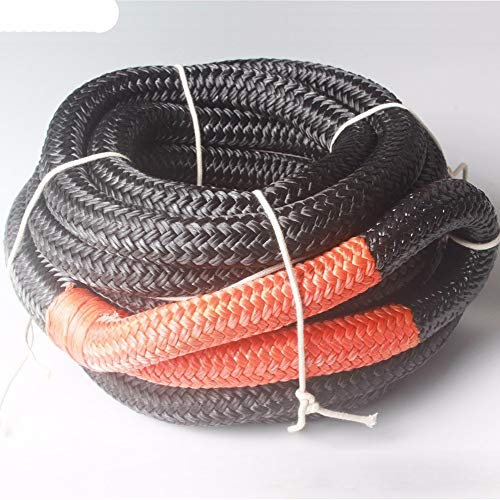Synthetisches Windenseil, 25mm * 9m 1inch * 30ft Doppel Geflochtene Kinetic Seil Synthetic Winch Seil