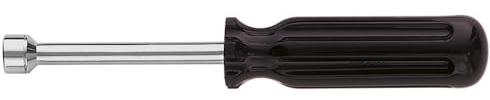 Klein Tools 4 mm metrischer Steckschlüssel mit 7,6 cm hohlem Schaft und Komfortkuppelgriff 70204