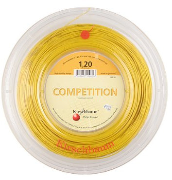Kirschbaum Saitenrolle Competition, Gelb, 200m, 0105000211300016