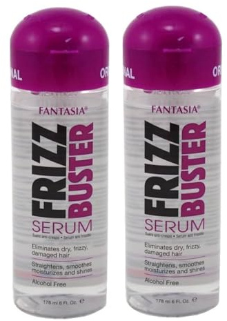 Fantasia Frizz Buster Serum 6 oz. Bonus (Pack of 2)