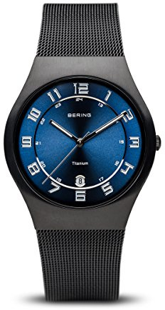 BERING Herren Uhr Quarz Movement - Classic Collection mit Edelstahl und Saphirglas 11937-227 Armbandsuhren - 5 ATM