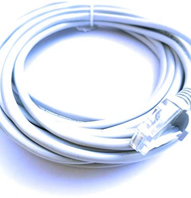 5M CAT5e RJ45 ETHERNET LAN NETWORK PATCH LEAD CABLE JET PLAY - 5 mtr - 5 meter - 5 metre FOR PS3, PS4, XBOX 360, XBOX 720, WII