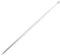 Uxcell 4 Section Telescopic Antenna, 43cm Length Universal Telescopic Antenna Replacement for TV FM Radio Antenna, 3mm Threaded Mouth Rod Antenna for Scanner, Remote Control