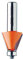 CMT Orange Tools 936,190,11-Fraise à Chanfreiner à 25 degrés rodam. hm s 22,2 8 d