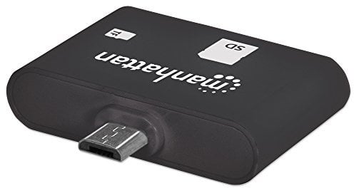 Manhattan 406208 externer Kartenleser schwarz