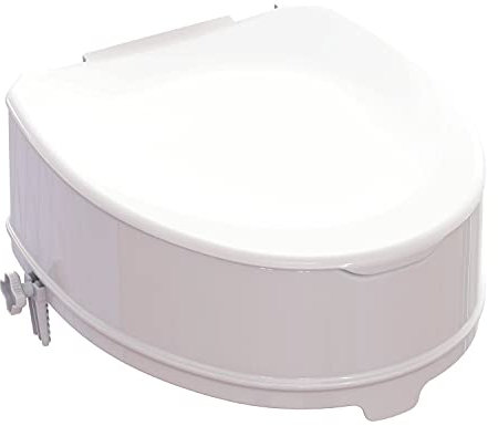 Identités Toilettensitzerhöhung mit Deckel, 15 cm
