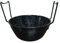 Garcima Padella friggitrice Doppia, smaltato, Nero, 25. cm