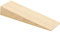 WAGNER design yourself Butoir de porte BOIS DE HÊTRE - Lot de 4-70 x 22 x 12 mm, cale de porte à glisser sous la porte, butoir en bois de hêtre massif -15690004