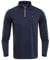 Calvin Klein Mens Harlem 1/4 Zip Pullover - Navy - L